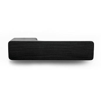 Дверна ручка на розетці M&T Minimal 087567 Cr-K Чорний сатин
