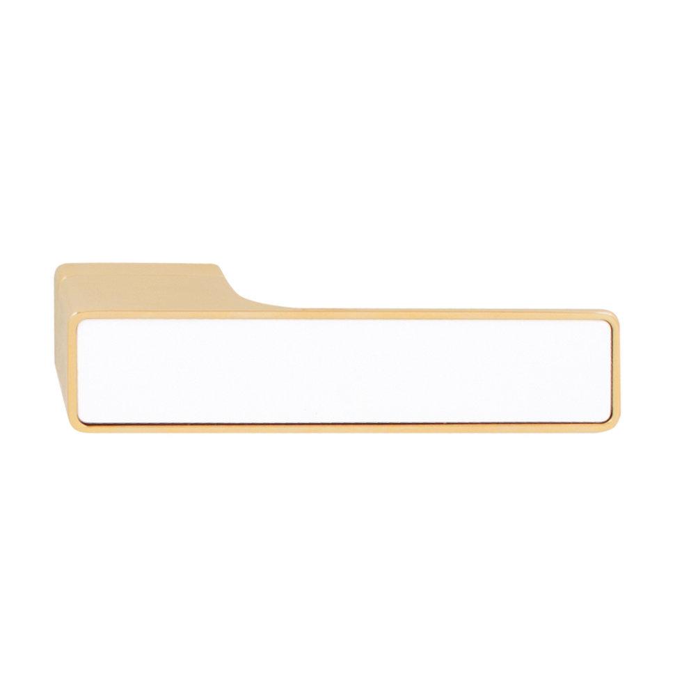 Дверна ручка на розетці M&T Maximal 062663 Ms-L Латунь полірована, фото 1