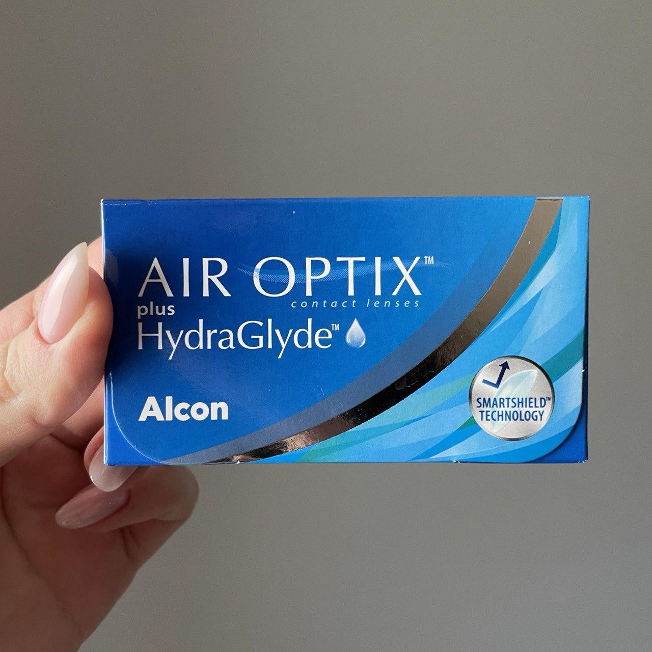 Контактні лінзи Air Optix Plus HydraGlyde, 6 шт