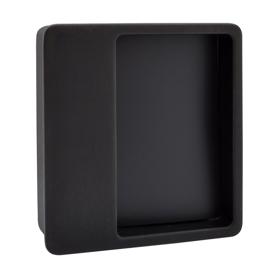 Дверна ручка купе для розсувних дверей M&T Joo 108804 TIN-K Чорний матовий, фото 1