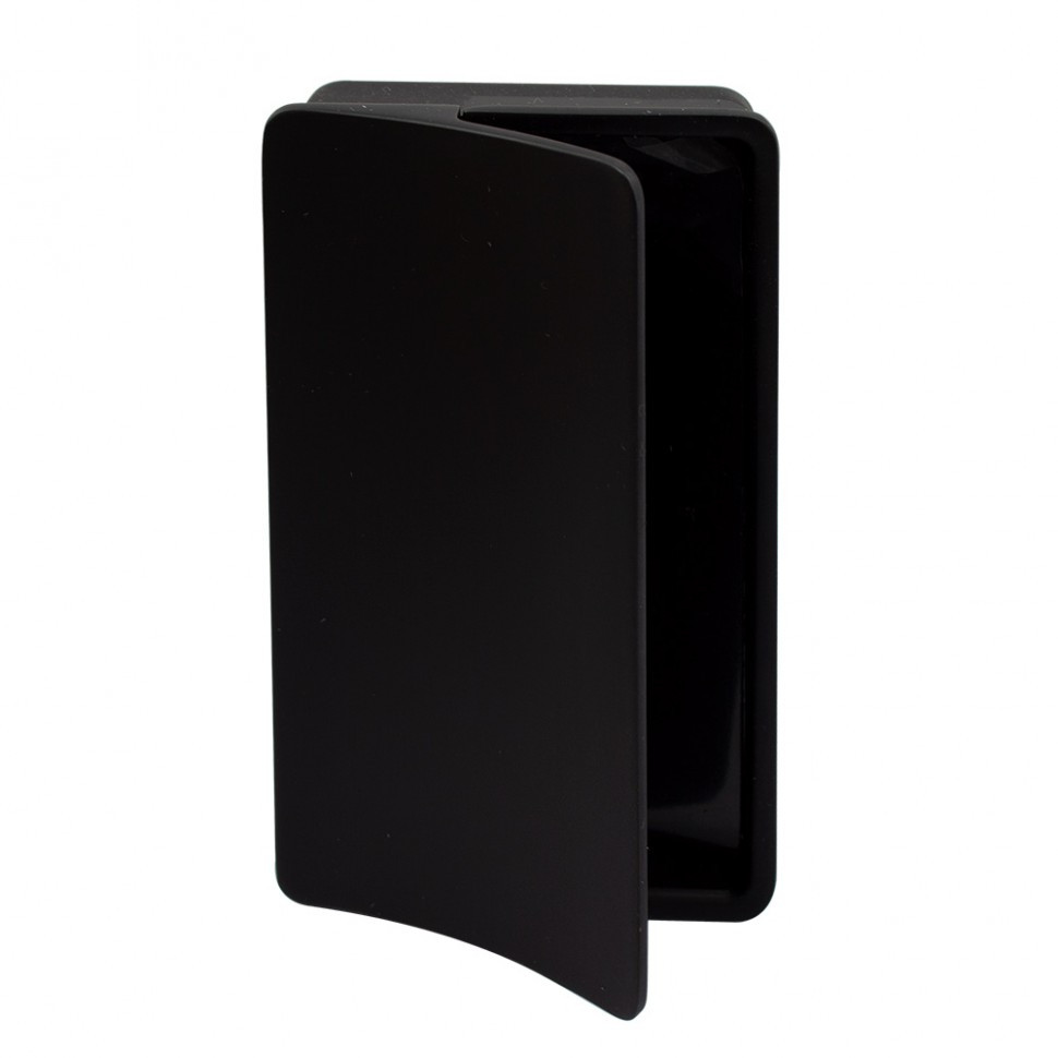 Дверна ручка купе для розсувних дверей M&T Konzerva 108828 TIN-K Чорний матовий, фото 1