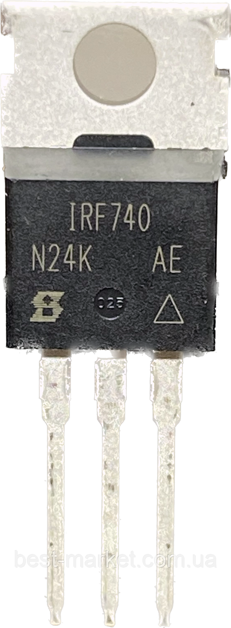 Транзистор IRF740 PBF. Новий. Оригінал.