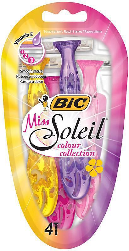 Станки для гоління BIC Miss Soleil, на 3 леза (4шт.), фото 1