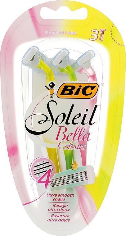 Станки для гоління BIC Miss Bella Soleil, на 4 леза (3шт.), фото 1