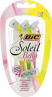 Станки для бритья BIC Miss Bella Soleil, на 4 лезвия (3шт.)