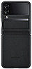 Оригінальний чохол Samsung Z Flip Leather Cover Black (EF-VF721LBEGUA) для Samsung Z Flip4, фото 8