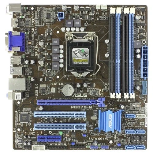 Материнська плата ASUS P8B75-M, s1155 Intel B75 + планка