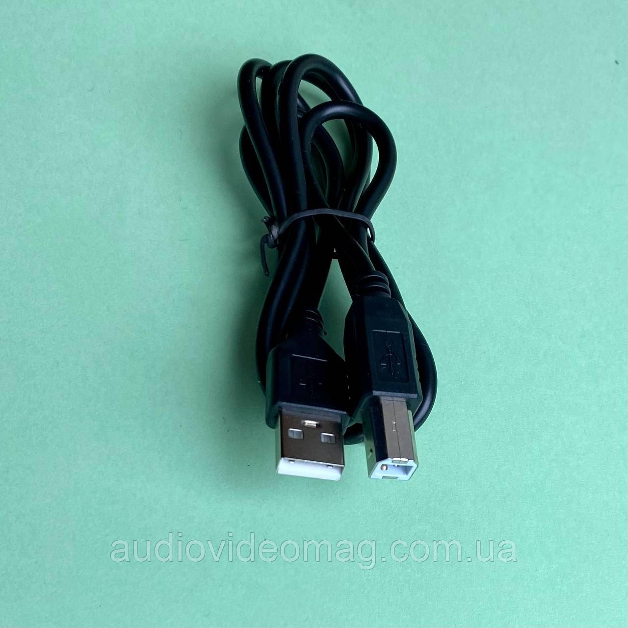 Кабель для принтера USB 2.0 AM-BM, довжина 1 метр