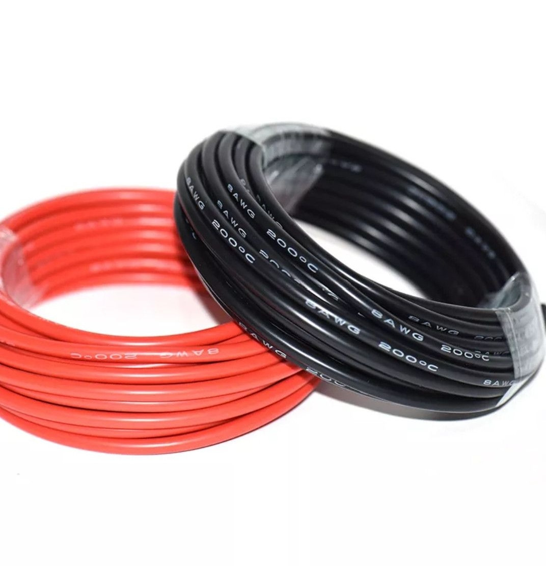 Провід силіконовий 12 AWG Чорний 100 метрів