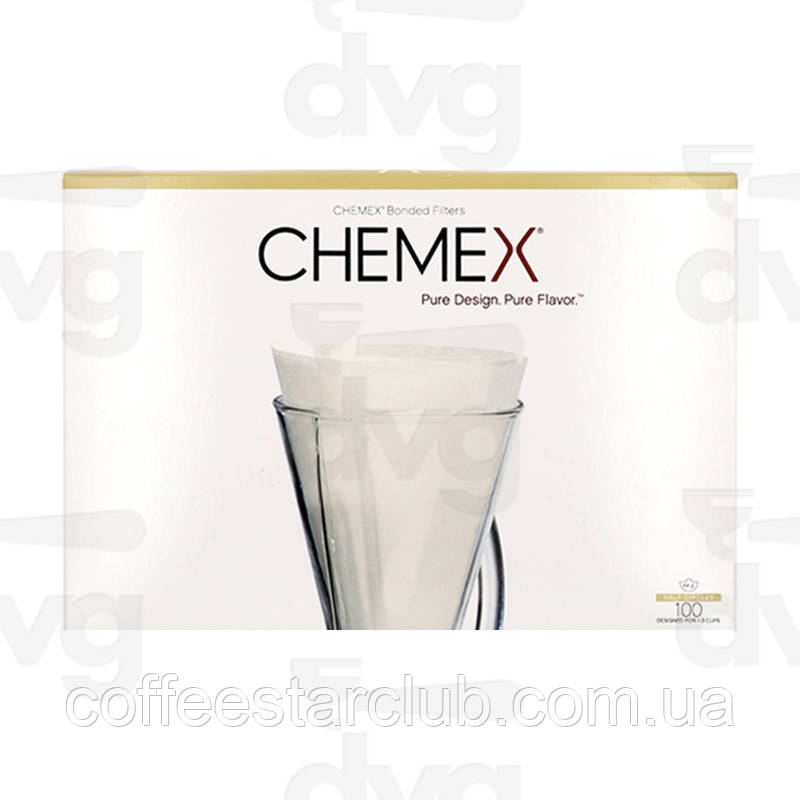 4SC0008 Фільтри паперові CHEMEX 100шт  полумісяць (FP-2)