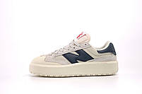 Кросівки жіночі весна бежеве літо New Balance CT302 Beige Blue. Жіноче взуття бежеве Нью Баланс СТ302, фото 3