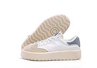 Жіночі кросівки весна кремове літо New Balance CT302 White Cream Grey. Взуття жіноче біле Нью Баланс СТ302, фото 6