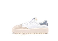 Жіночі кросівки весна кремове літо New Balance CT302 White Cream Grey. Взуття жіноче біле Нью Баланс СТ302, фото 9