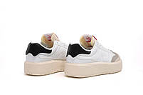 Кросівки весна літо білі New Balance CT302 White Cream Black. Взуття жіноче біле Нью Баланс СТ302, фото 3
