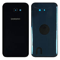 Задня кришка Samsung Galaxy A7 2017 A720F чорна оригінал Китай зі склом камери