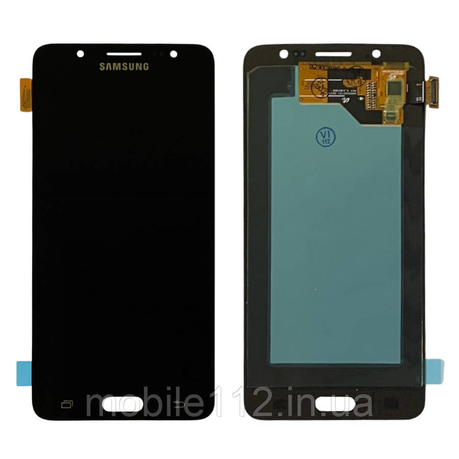 Екран (дисплей) Samsung Galaxy J5 2016 J510F з тачскріном чорний оригінал Китай
