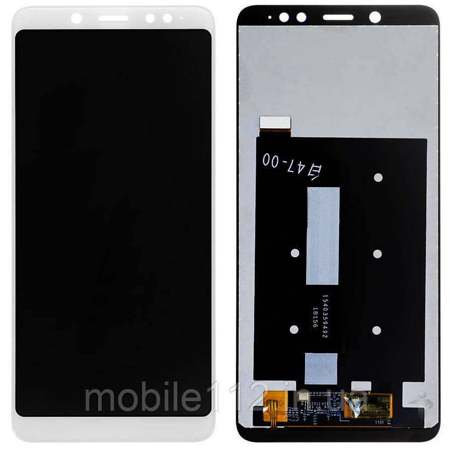 Екран (дисплей) Xiaomi Redmi Note 5, Redmi Note 5 Pro m1803e7sg з тачскріном білий AAAA