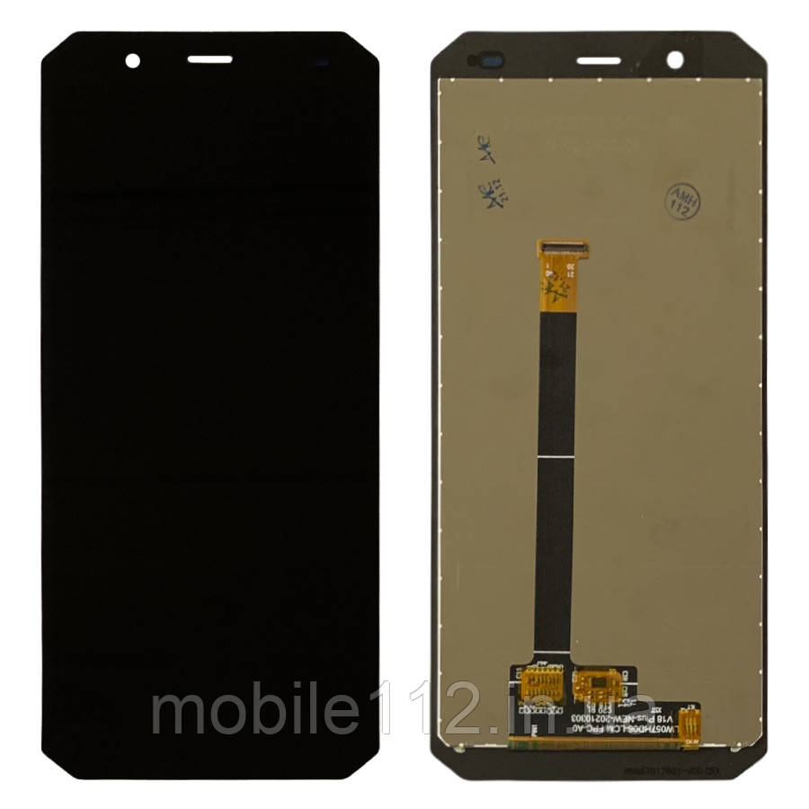 Дисплей (екран) Sigma mobile X-treme PQ53 з тачскріном (чорний), фото 1