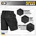 M-Tac шорты Aggressor Lite Black, фото 5