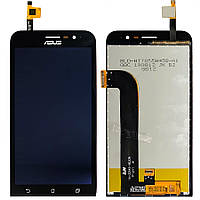 Экран (дисплей) Asus ZenFone Go (ZB500KL X00AD) + тачскрин черный