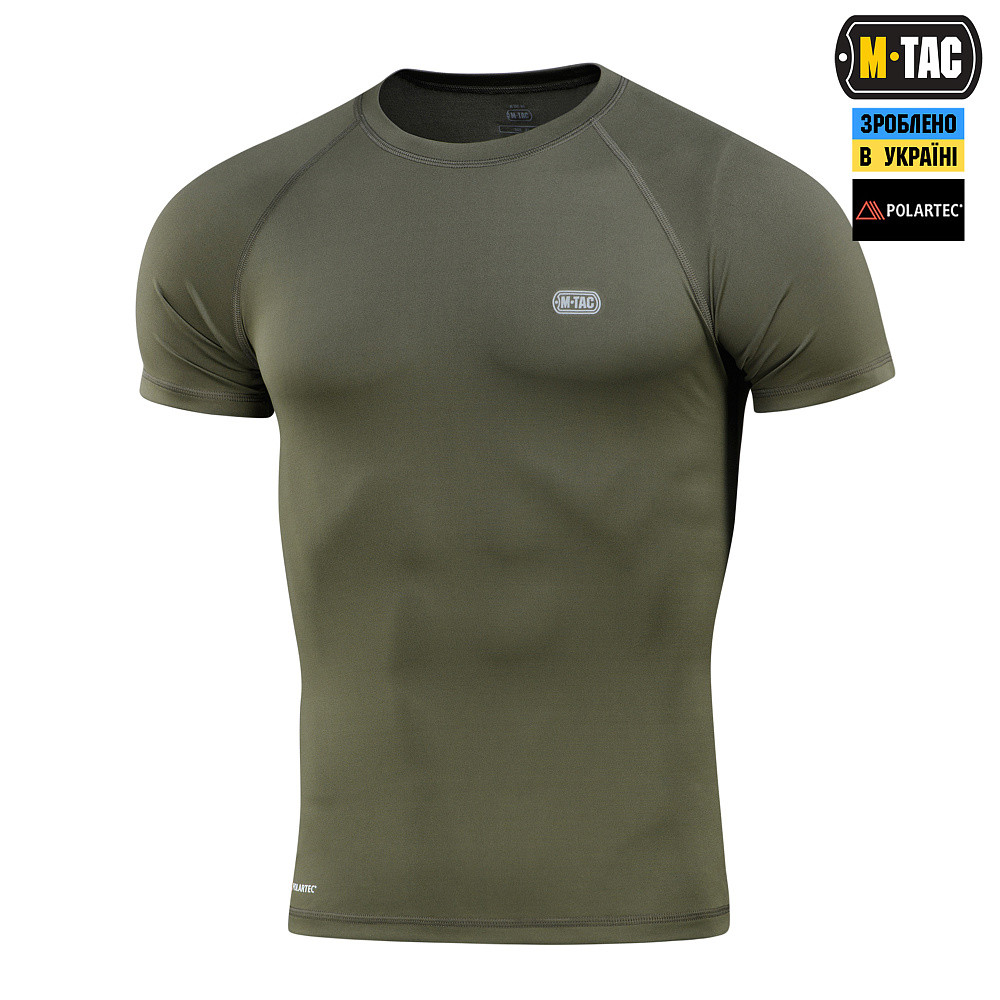 M-TAC ФУТБОЛКА ULTRA LIGHT POLARTEC ARMY OLIVE S