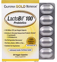Пробиотики (LactoBif Probiotics) 100 млрд КОЕ 30 капсул