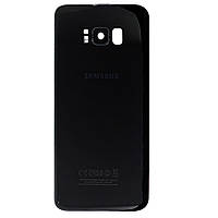 Задня кришка Samsung Galaxy S8 Plus G955F чорна оригінал Китай зі склом камери