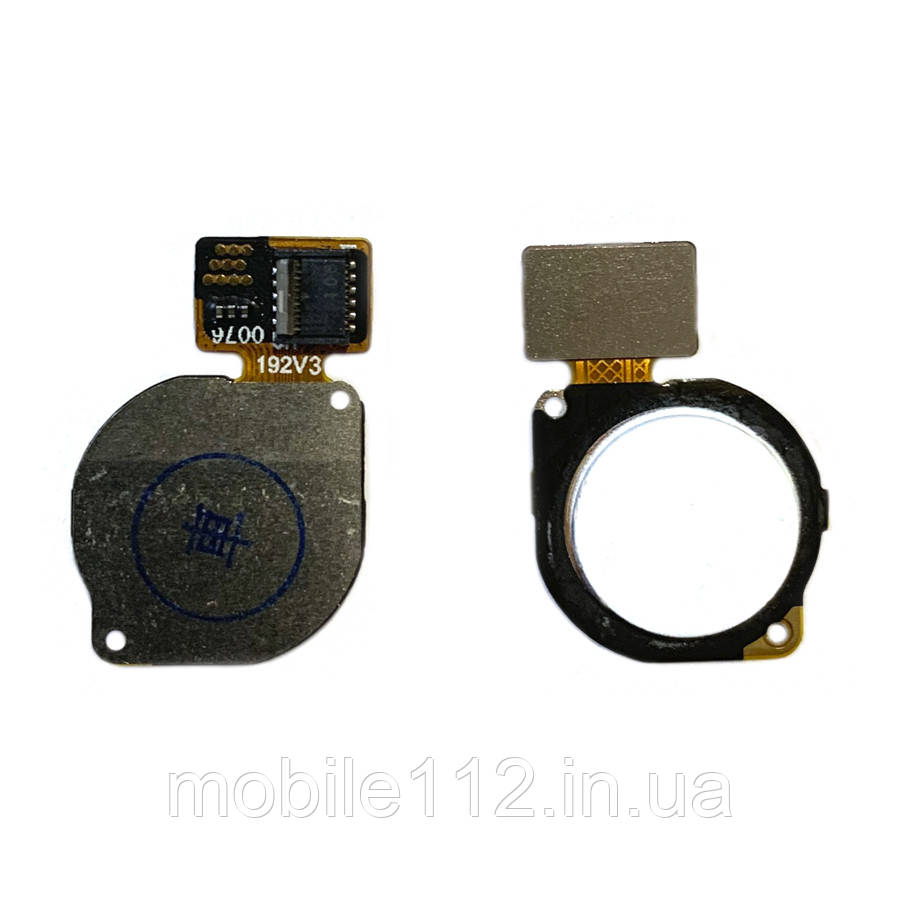 Шлейф Huawei P30 Lite MAR-LX1 зі сканером відбитка пальця (білий), фото 1