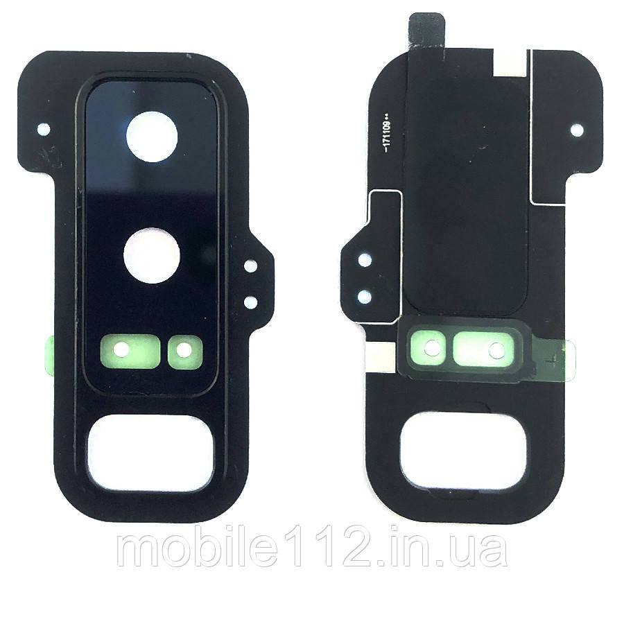 Скло камери Samsung Galaxy Note 8 N950F (чорне у рамці), фото 1