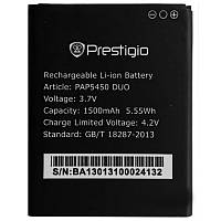 Акумулятор (батарея) Prestigio MultiPhone PAP 5450 5450 5451 DUO 1500 mAh