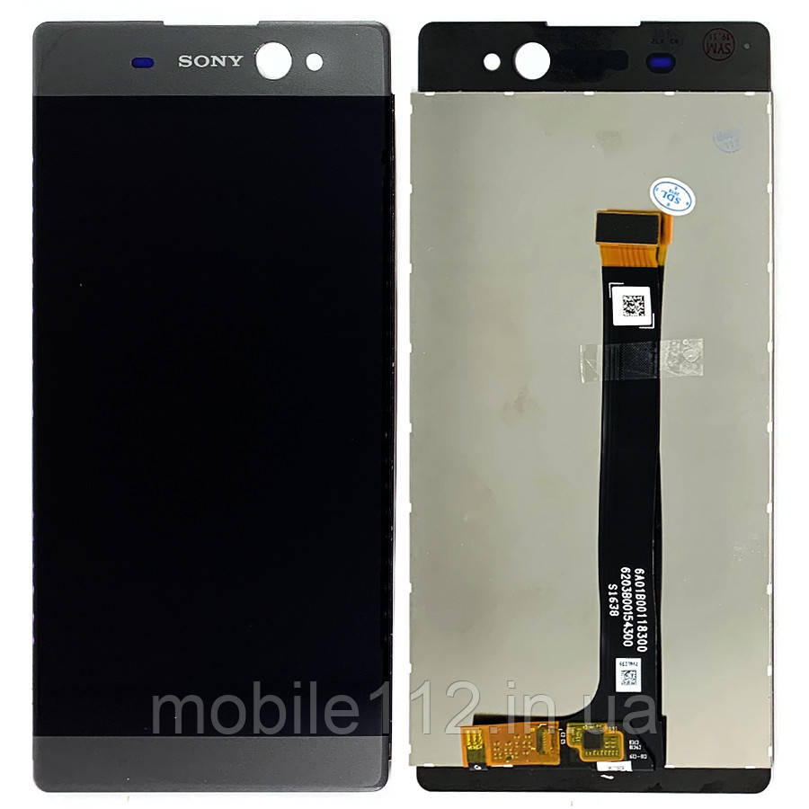 Екран (дисплей) Sony Xperia XA Ultra F3211 F3212 F3213 F3215 F3216 з тачскріном сірий оригінал Китай