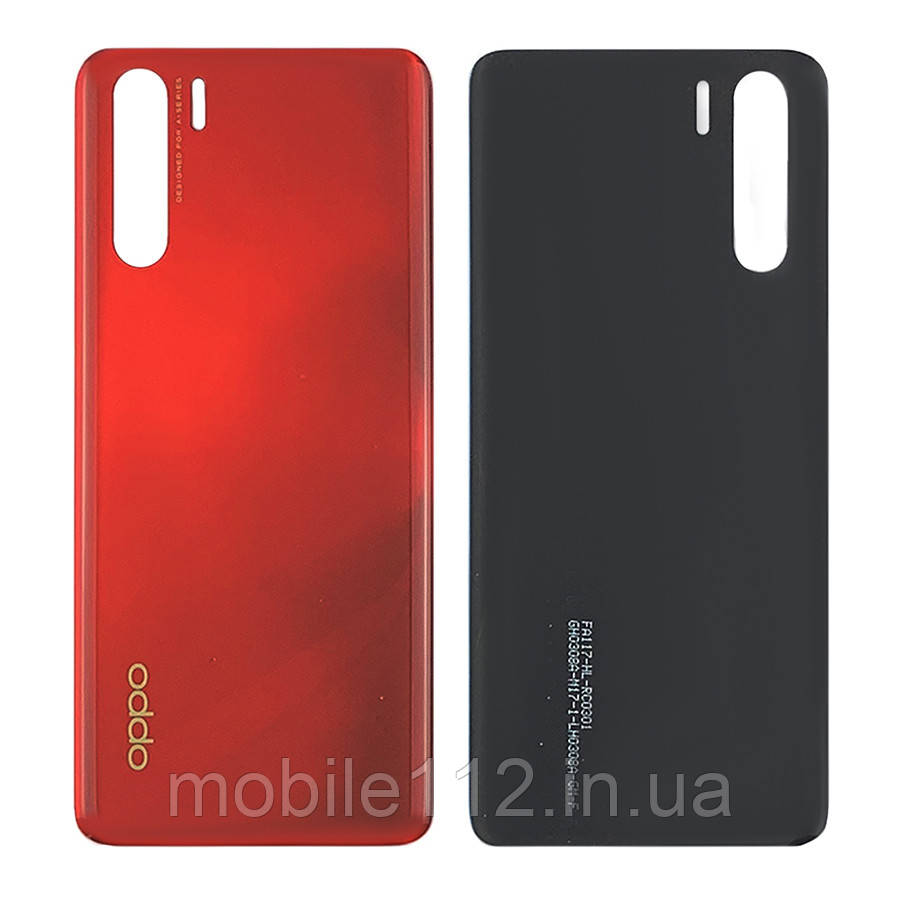 Задня кришка Oppo A91 CPH2001 червона оригінал Китай