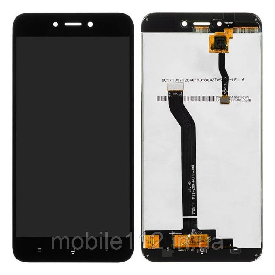 Екран (дисплей) Xiaomi Redmi 5A, Redmi Go з тачскріном чорний