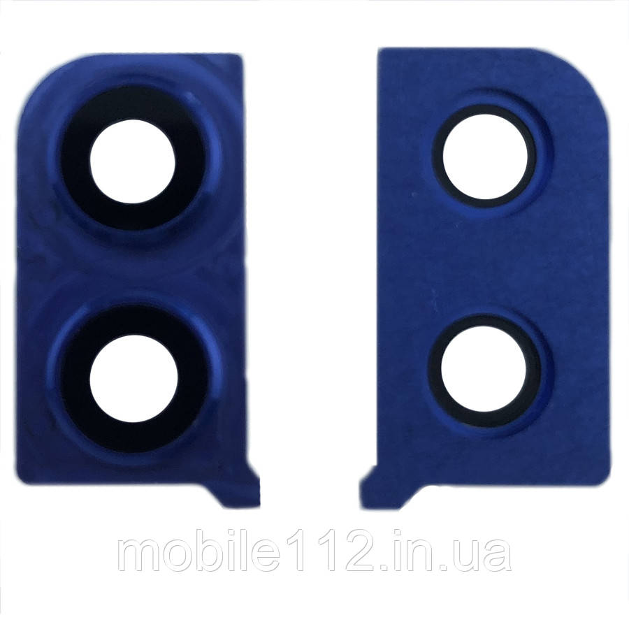 Скло камери Huawei Honor 8X JSN-L21, Honor 8A, Honor 8S (у синій рамці), фото 1