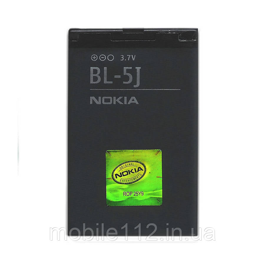 Батарея (акумулятор) Nokia BL-5J якість AAA 200 201 302 520 5228 5230 5233 5235 5230 5800 N900 C3-00 X1-00 X1-01 X6-00, фото 1