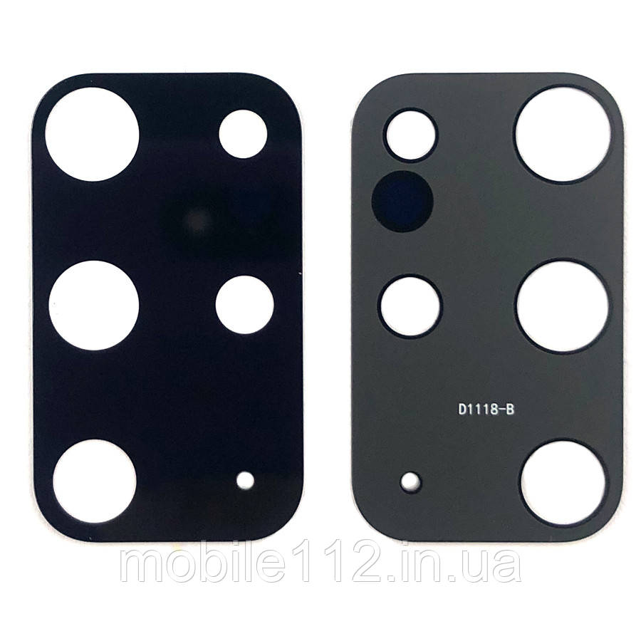 Скло камери Samsung Galaxy S20+ G985F G986F (чорне), фото 1