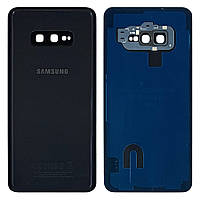 Задняя крышка Samsung Galaxy S10e G970F черная оригинал Китай со стеклом камеры