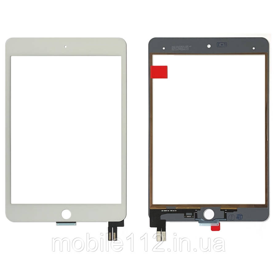 Тачскрін Apple iPad Mini 5 A2133 A2124 A2126 A2125 (білий оригінал Китай)