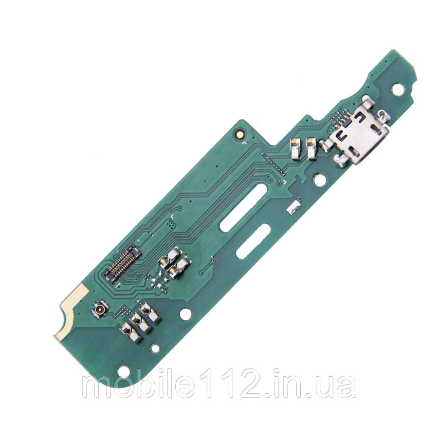 Шлейф Nokia 2.1 TA-1080 з роз'ємом зарядки та мікрофоном - нижня плата, фото 1