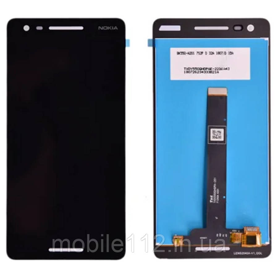 Екран (дисплей) Nokia 2.1 TA-1080 з тачскріном оригінал Китай