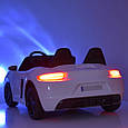 Дитячий двомісний електромобіль Porsche Cayman (білий колір), фото 6