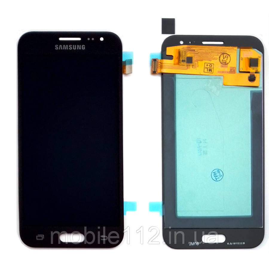 Екран (дисплей) Samsung Galaxy J2 J200H з тачскріном чорний OLED
