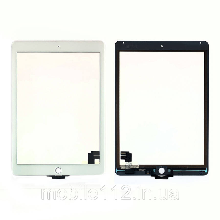 Сенсор (тачскрін) Apple iPad Air 2 A1566 A1567 білий оригінал Китай