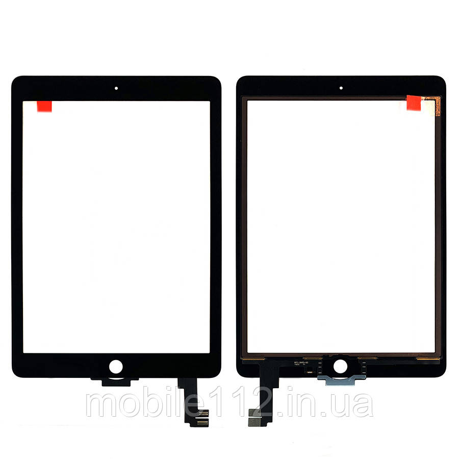 Сенсор (тачскрін) Apple iPad Air 2 A1566 A1567 чорний оригінал Китай