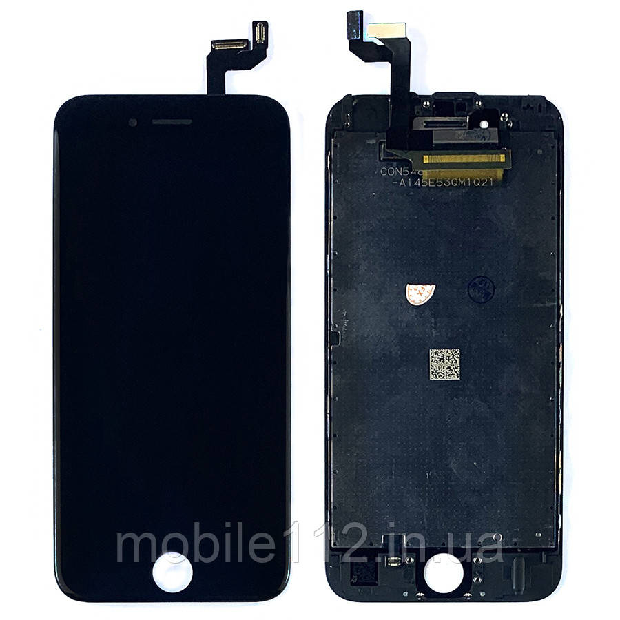 Екран (дисплей) Apple iPhone 6S з тачскріном чорний оригінал REF