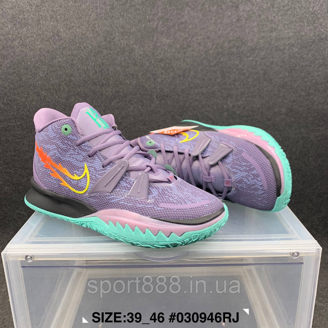Eur39-46 Nike Kyrie 7 фіолетові Баскетбольні кросівки чоловічі жіночі, фото 1