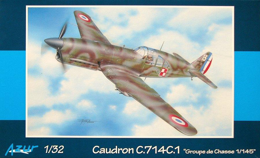 Пластикова модель 1/32 Azur 061 француський винищувач Caudron C.714C.1 "Groupe de Chasse 1/145"