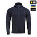 M-TAC КОФТА HOODIE POLARTEC SPORT DARK NAVY BLUE M, фото 9
