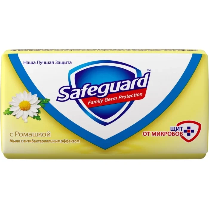 Антибактеріальне мило Safeguard Ніжний догляд Ромашка, 90 г