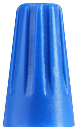 Зажим ізолюючий Ковпачок Синій P72, 100 шт, АСКО-УКРЕМ для з'єднання проводів, фото 1